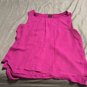 Women's Sleeveless pinkish purple Top
